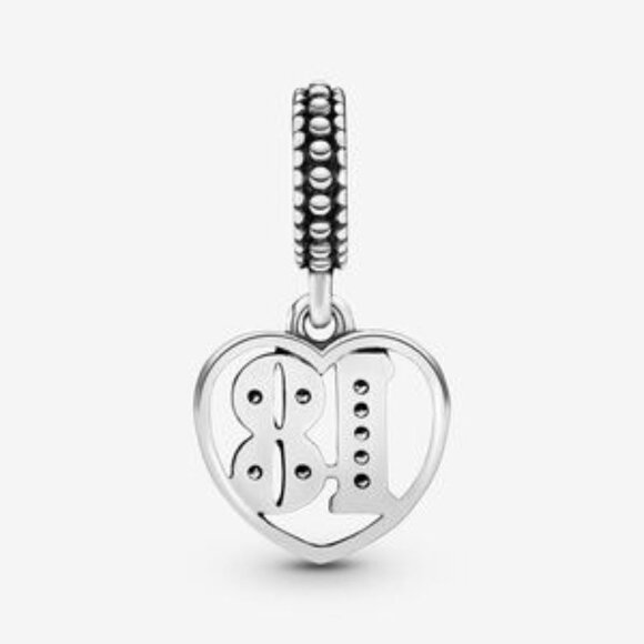 Pandora 18th Celebration Dangle Charm - Picture 2 of 4